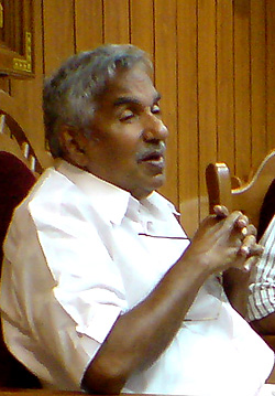 Chief Minister Oommen Chandy